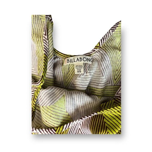 Billabong Day Beyond Lime Dress Size Medium - Picture 5 of 8